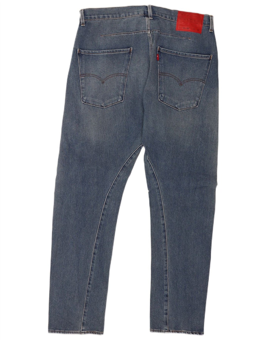 Blugi conici pentru bărbați Levi's 502 W33 L32 Bumbac albastru