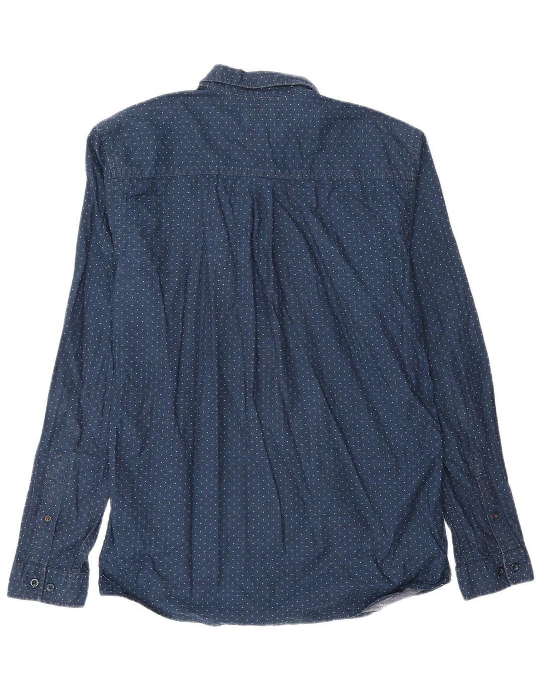 Cămașă pentru bărbați JACK & JONES, mare, albastru, bumbac cu pete