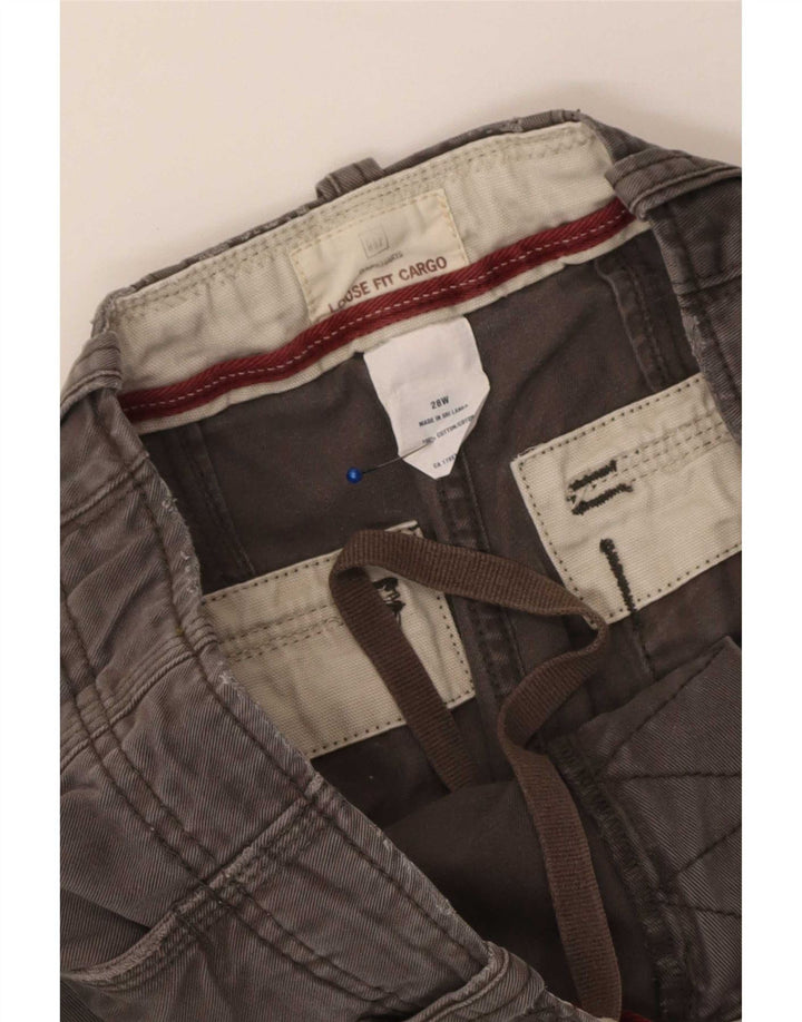 Pantaloni scurți cargo Gap pentru bărbați W28, bumbac gri mic