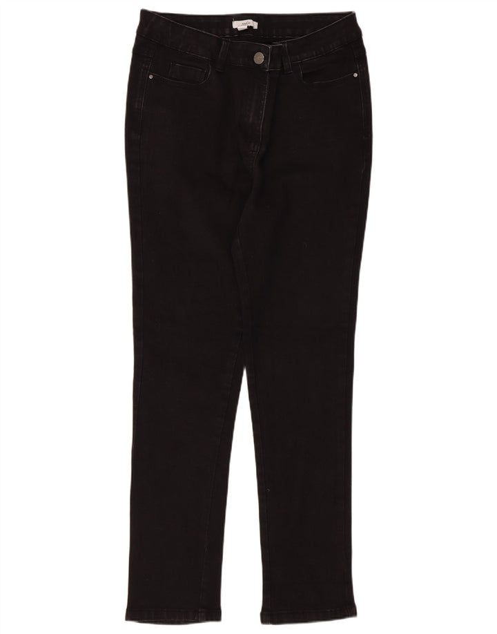 Blugi subțiri pentru femei M&Co UK 12 Medium W30 L27 Bumbac negru