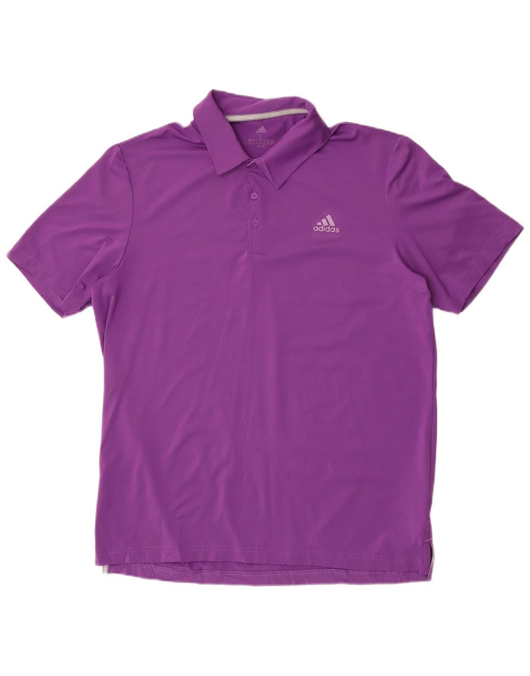 Tricou polo Adidas pentru bărbați, poliester violet mare