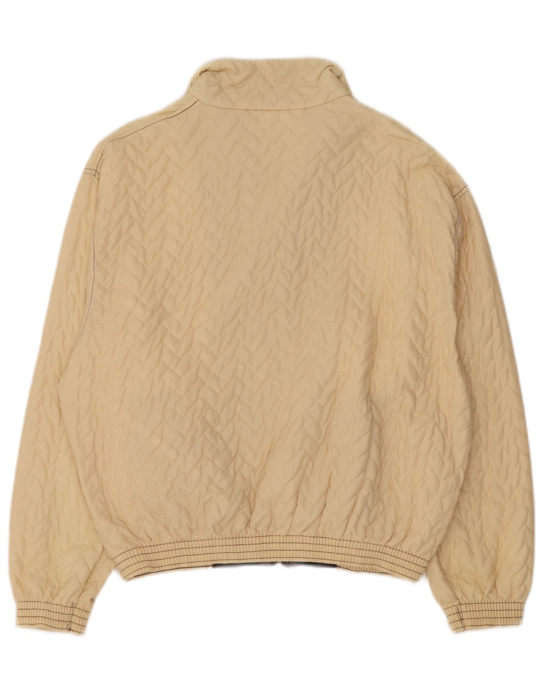 Bomber pentru femei VINTAGE UK 16 mare, bej, poliester