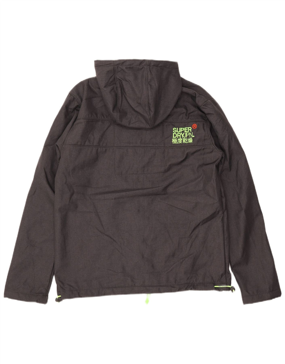SUPERDRY Windtrekker Windbreaker Jacket pentru bărbați, UK 42 XL, nailon gri