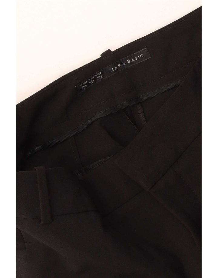 Pantaloni chino slim pentru femei Zara Mediu L28 L27 Negru