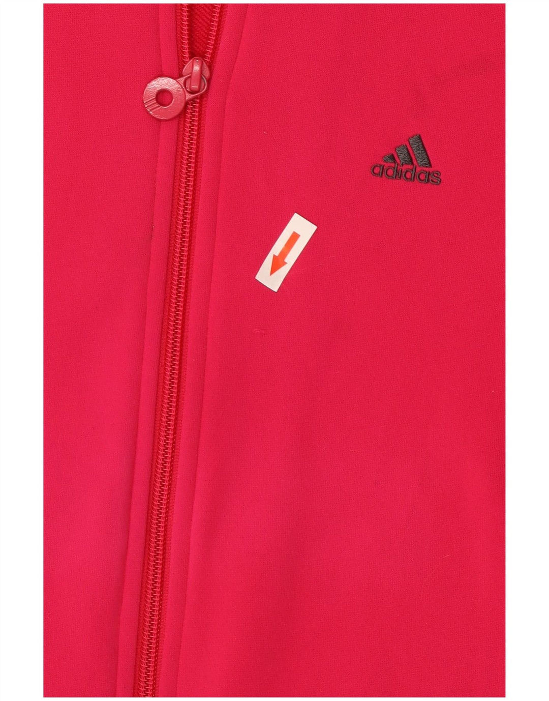 Jachetă de top pentru trening Adidas pentru femei UK 14 Poliester roz mediu