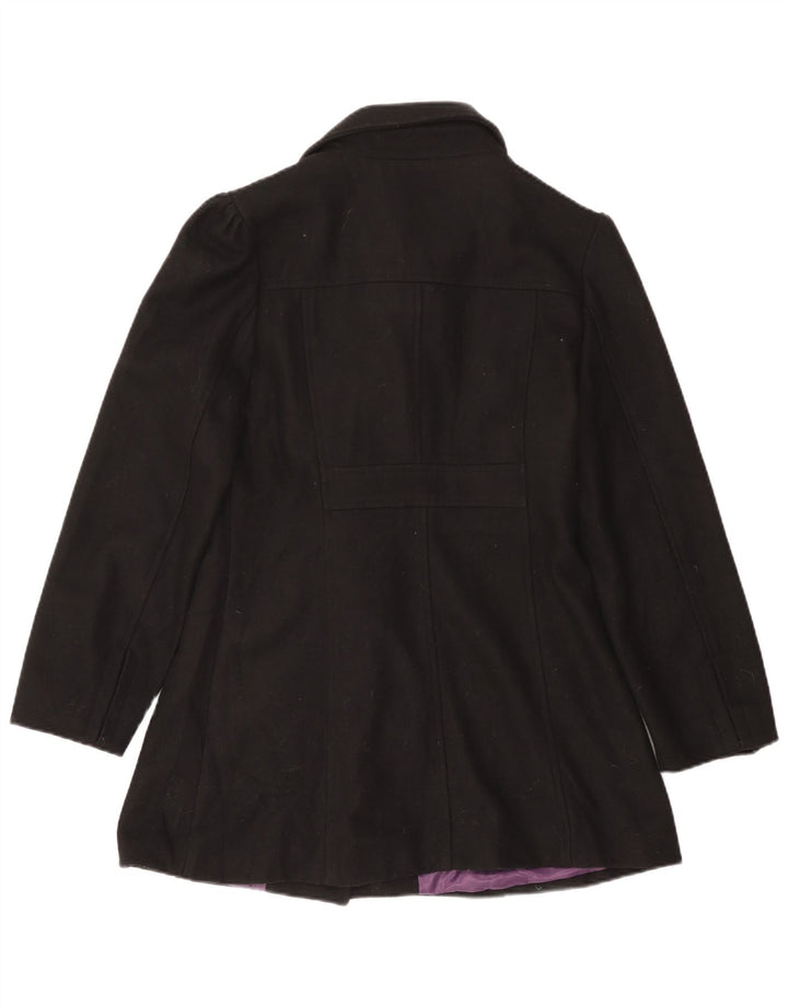 Tirdy Duffle Coat UK 16 Lână mare neagră
