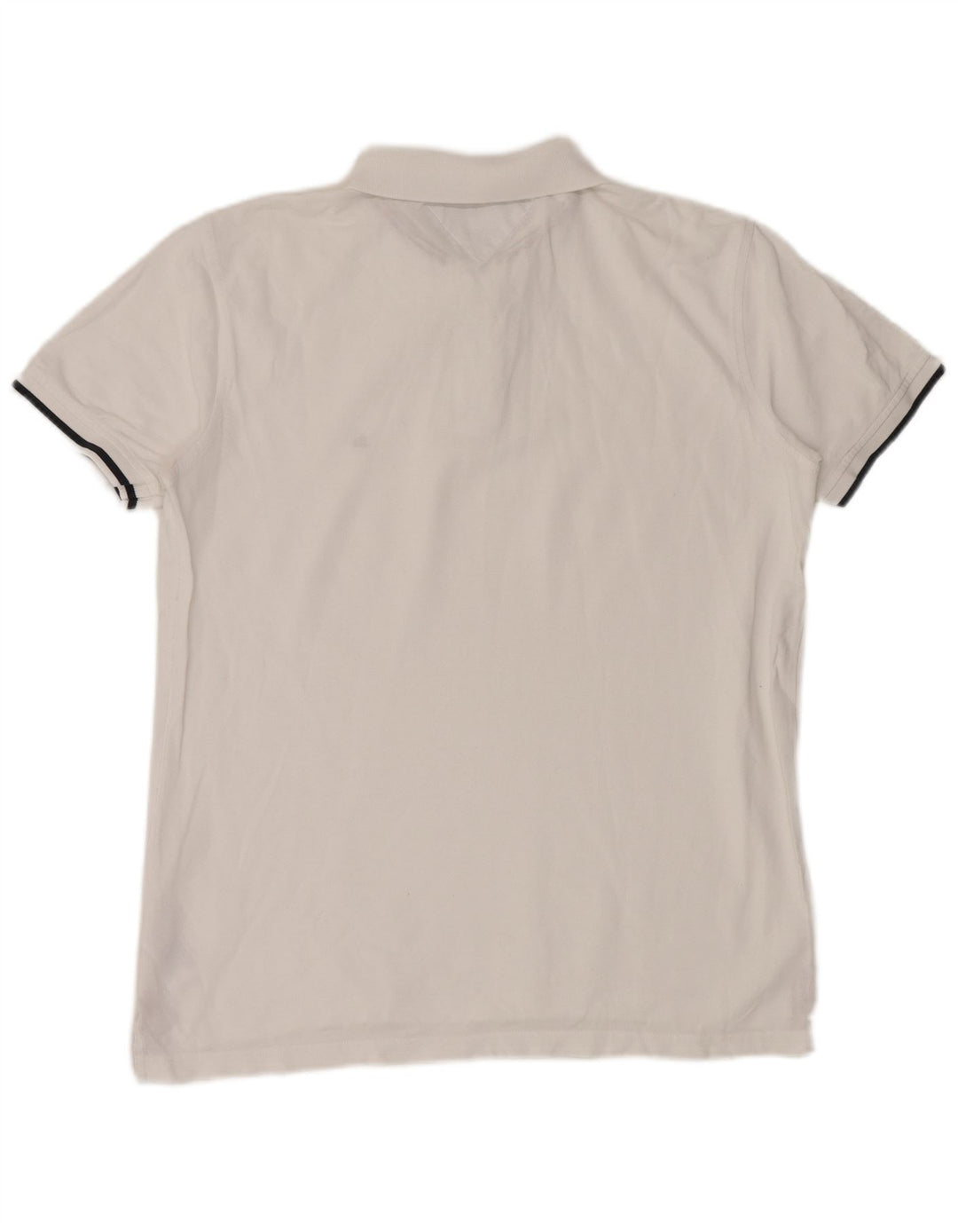 Tricou polo TOMMY HILFIGER pentru bărbați, mare, alb