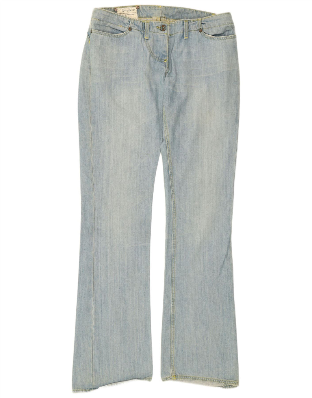 Blugi Dondup pentru femei Bootcut W31 L34 Bumbac albastru