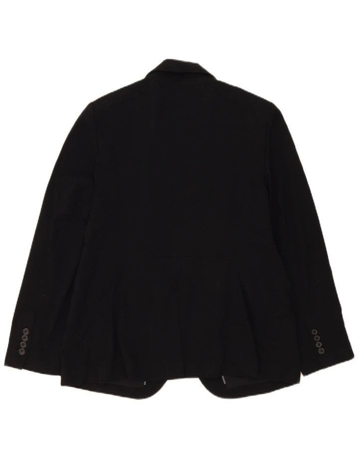 Jachetă pentru femei Marks & Spencer cu 1 nasture, UK 16, mare, negru, poliester