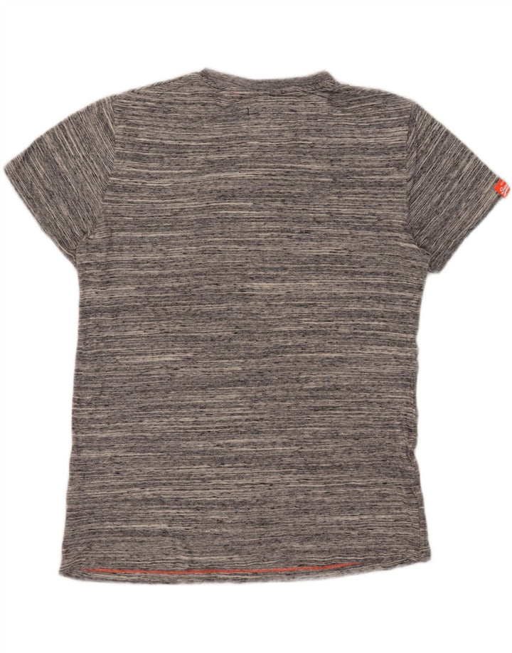 Tricou Superdry pentru bărbați Top mare din bumbac cu pete gri