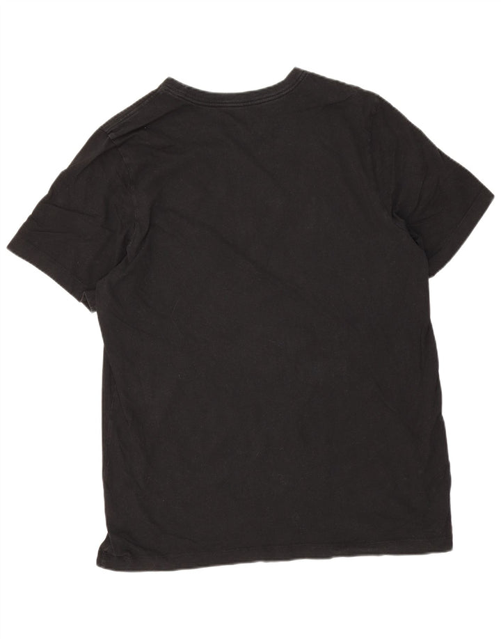 Tricou grafic Nike pentru bărbați Top mare din bumbac negru
