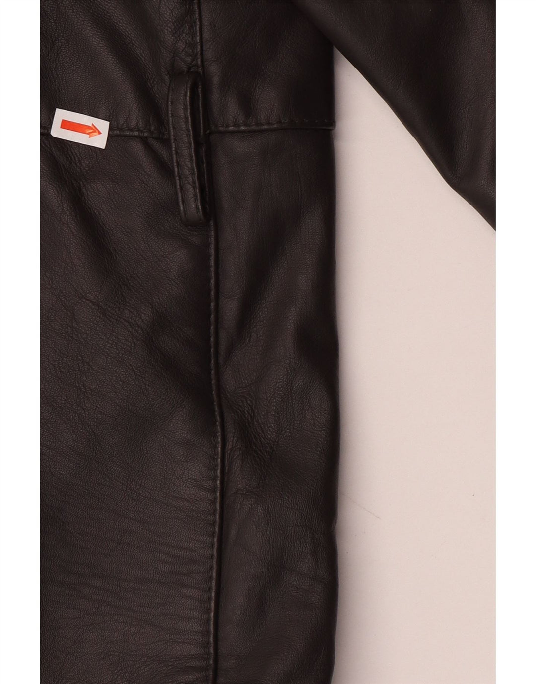 XC GIGLIO Mens Leather Jacket UK 38 Medium Black Leather