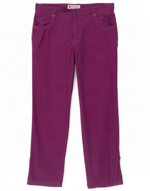 Mountain Warehouse Pantaloni casual pentru femei UK 12 Medium W32 L32 Violet