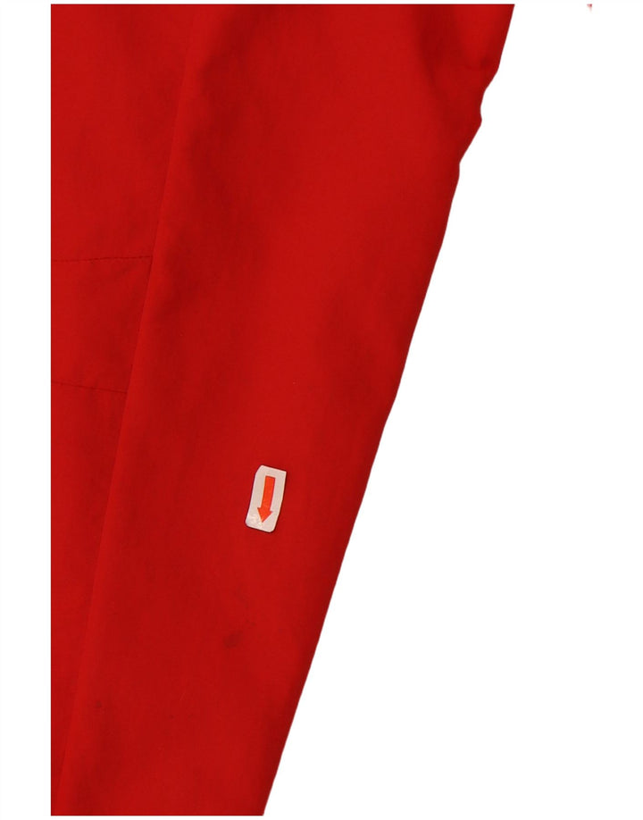 Jachetă de top pentru trening Italia pentru bărbați Adidas, mare, roșie, din poliamidă