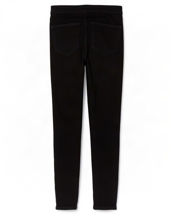 Blugi skinny pentru femei Topshop W30 L26 bumbac negru