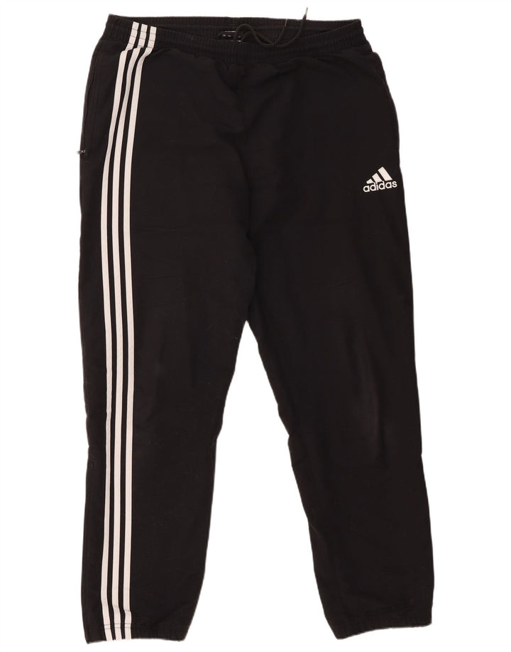 Pantaloni de trening pentru bărbați Adidas Joggeri UK 40/42 Poliester mediu negru