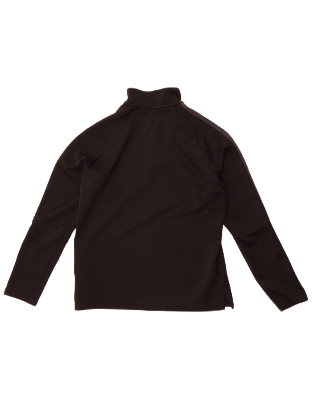 Adidas pentru băieți Climalite Zip Neck Pullover Trening Top 13-14 ani, negru