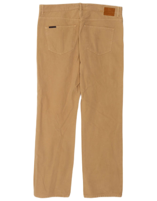 Pantaloni casual drepti pentru bărbați Gant L36 L32 bumbac bej