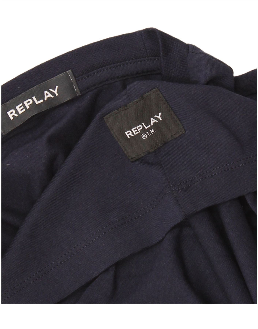 Replay Tricou Bărbați Top Mediu Bleumarin