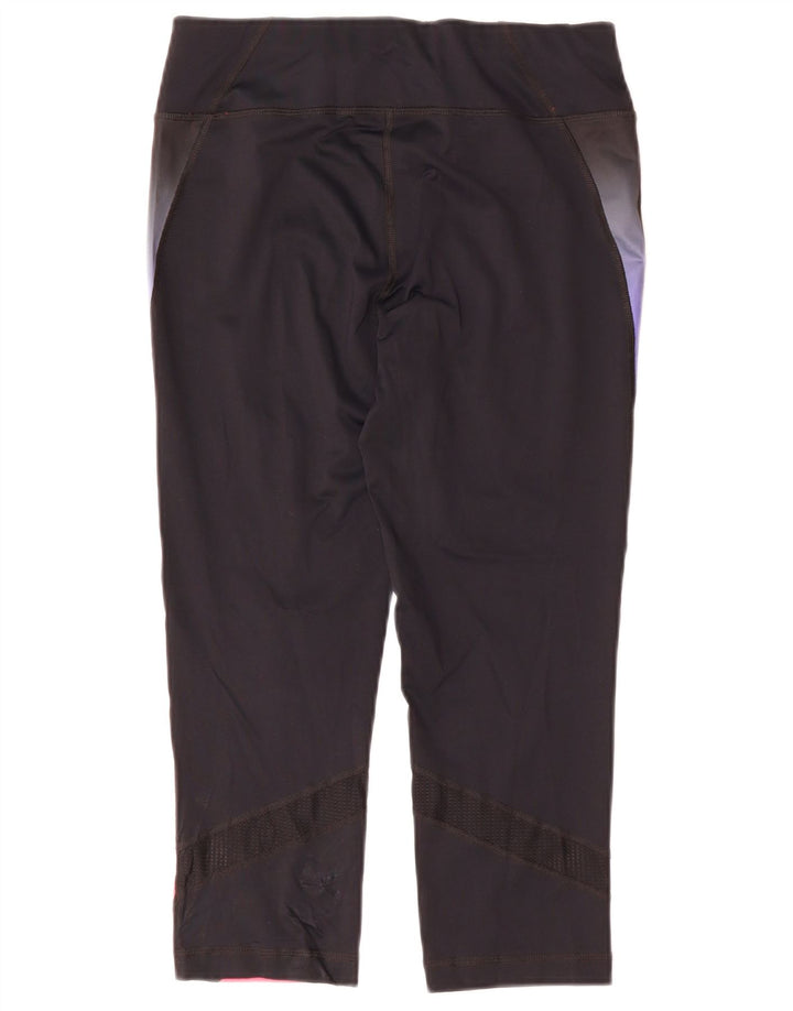 Leggings Capri FILA pentru femei UK 14 Medium Bleumarin Colorblock