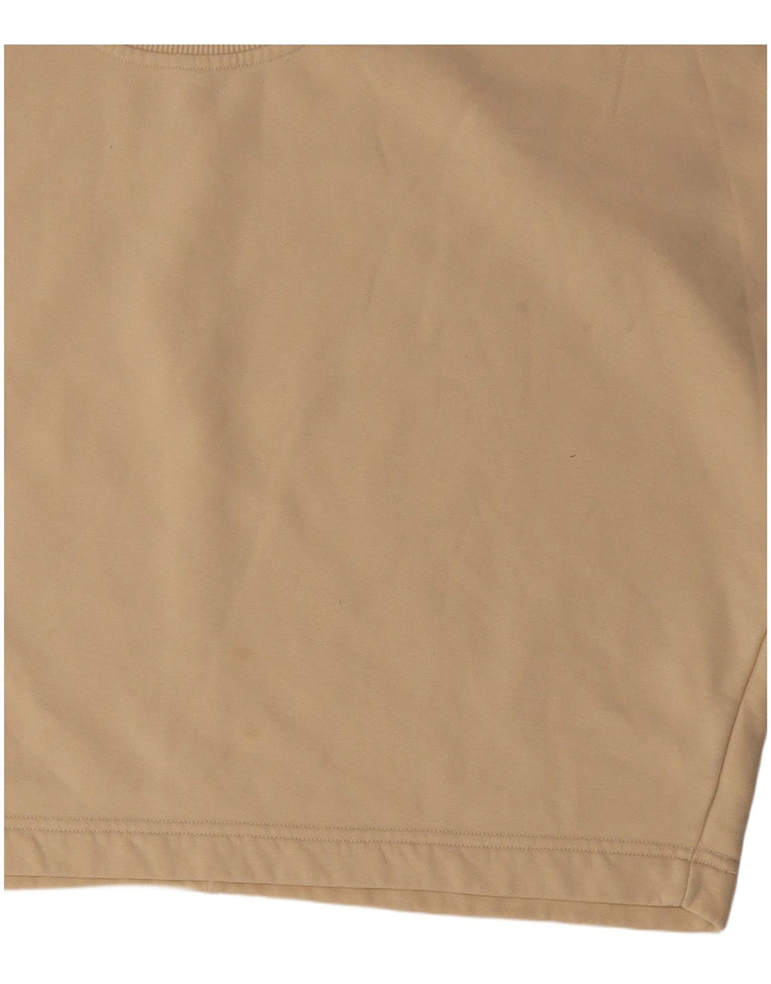 Tricou Crop Oversized Fila pentru femei UK 14 Medium Beige Bumbac