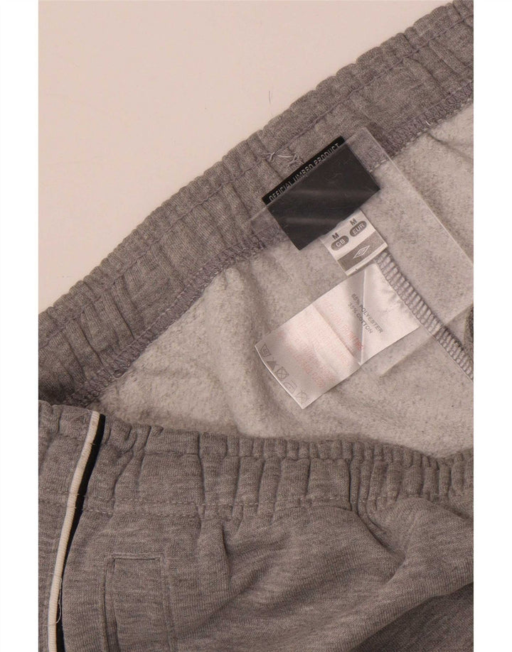 Pantaloni de trening Umbro pentru bărbați, gri mediu, poliester