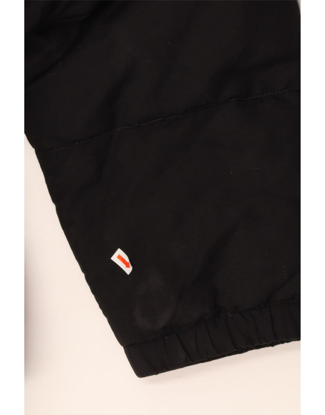 LEE Mens Hooded Padded Jacket UK 42 XL Black Nylon
