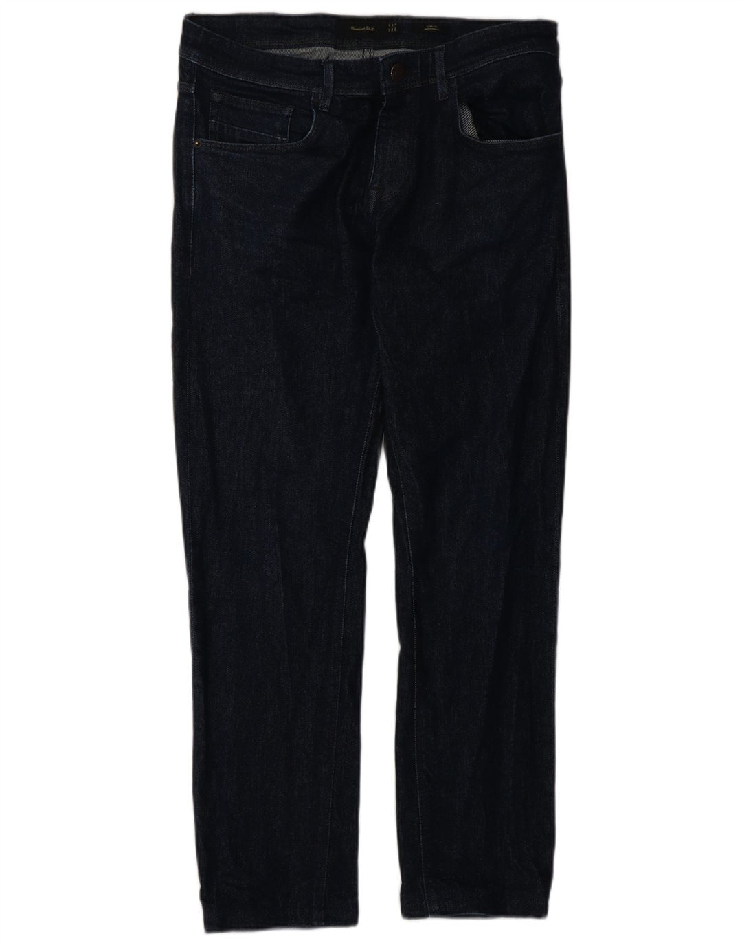 Massimo Dutti blugi bărbați slim EU 40 Medium W31 L28 bleumarin bumbac