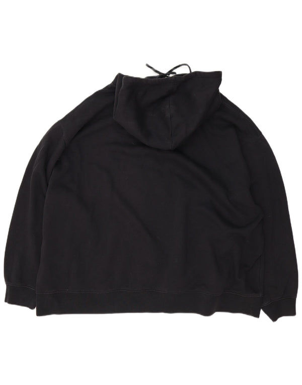 Pulover Nike pentru bărbați, cu formă lejeră, 3XL, bumbac negru