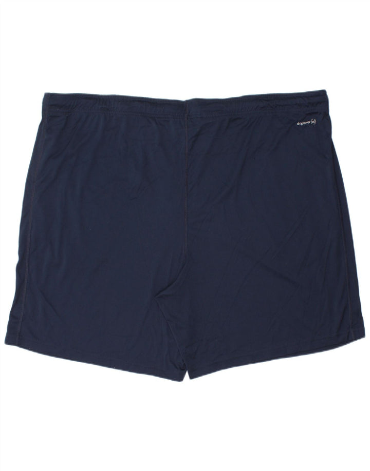 Pantaloni scurți sport Dri-Power pentru bărbați RUSSELL ATHLETIC 2XL poliester bleumarin