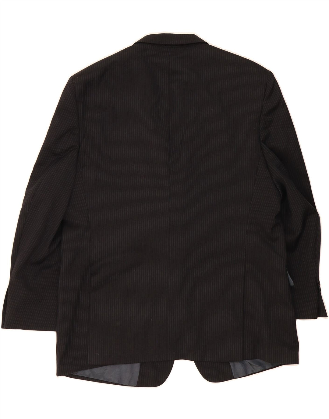 PIERRE CARDIN Mens 2 Button Blazer Jacket Size 46 2XL Navy Blue Pinstripe Vintage Pierre Cardin and Second-Hand Pierre Cardin from Messina Hembry 