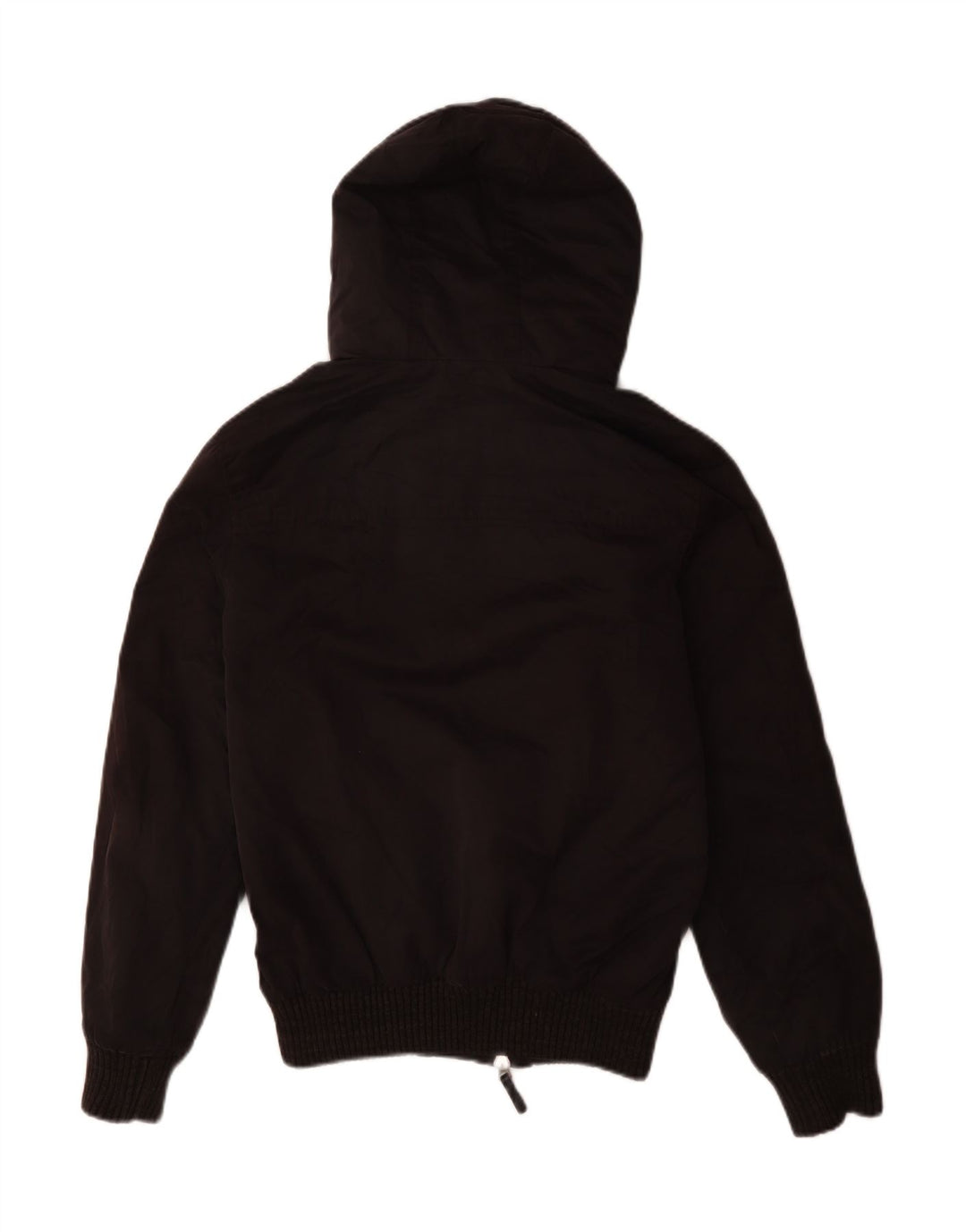 Jachetă bomber cu glugă pentru bărbați Superdry UK 36 Poliester negru mic