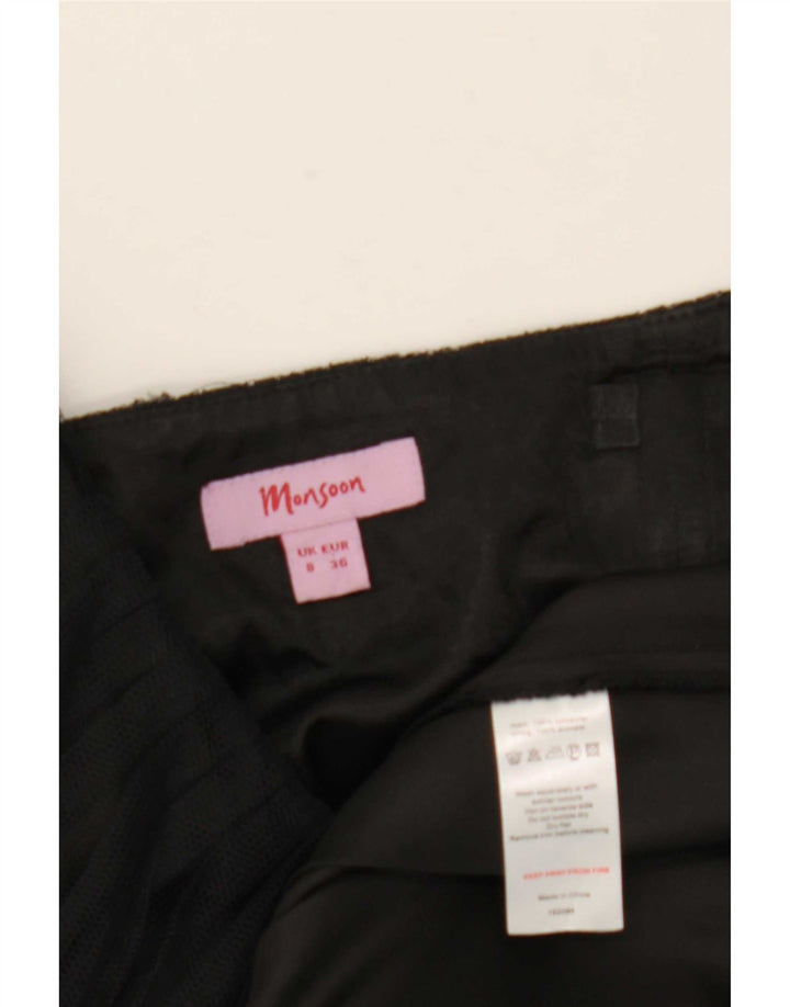 Rochie supradimensionată pentru femei Monsoon, fără bretele, UK 8, poliester negru mic