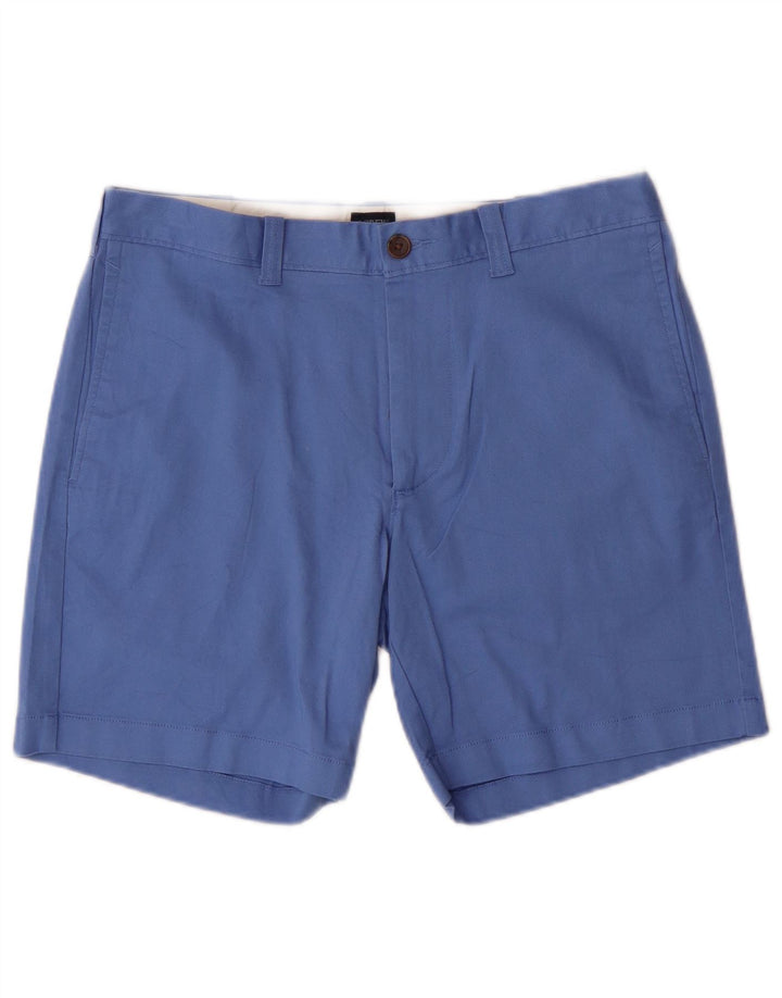 Pantaloni scurți chino pentru bărbați J. Crew W30, bumbac albastru mediu clasic