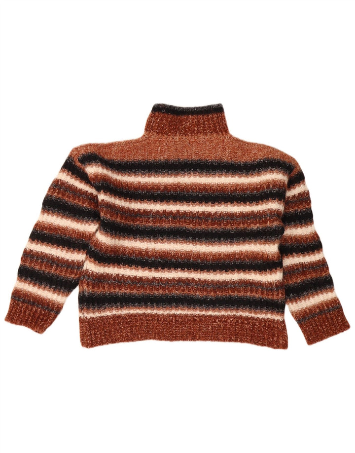 Pulover cu gât țestoasă pentru femei de Massimo Dutti, UK 14, maro mediu