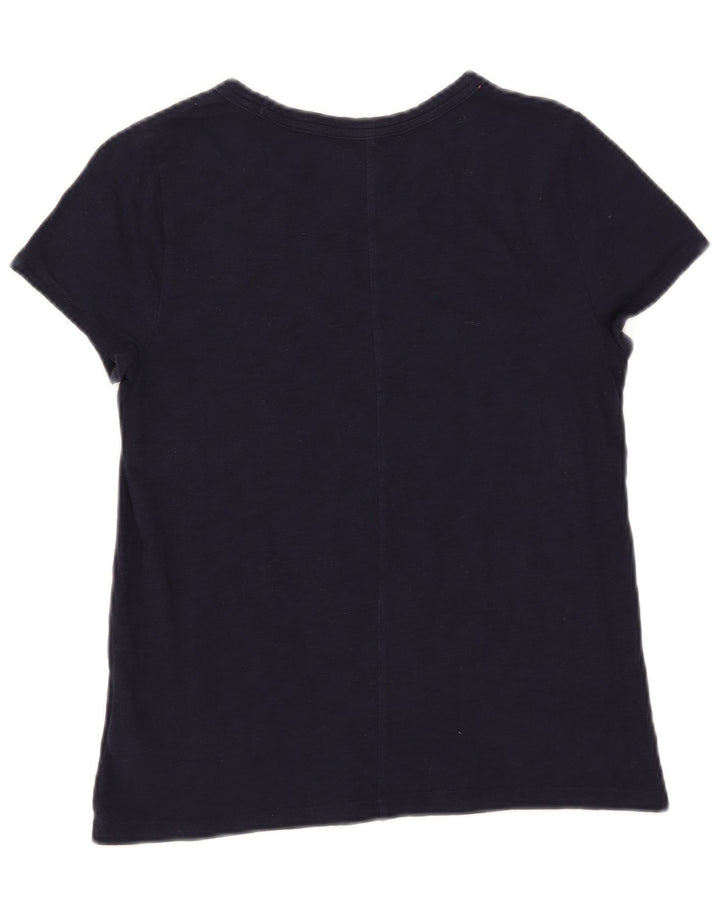 Gap Tricou pentru femei Top UK 12 Medium Bleumarin Bumbac