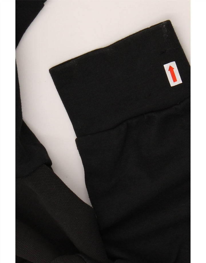 Pulover ADIDAS pentru bărbați, cu fermoar, bumbac mare, negru