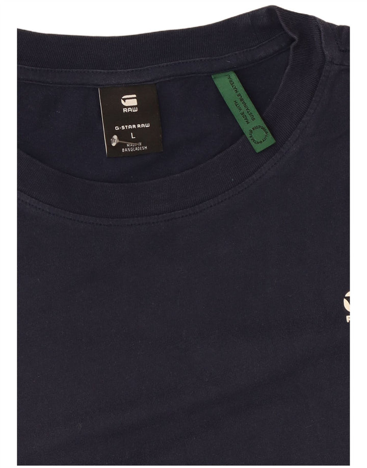 Tricou G-Star pentru bărbați Top mare bleumarin