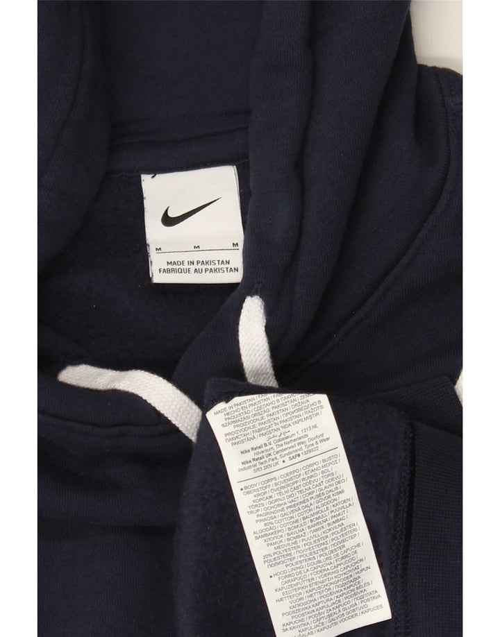 Pulover Nike pentru bărbați, bumbac, albastru bleumarin mediu