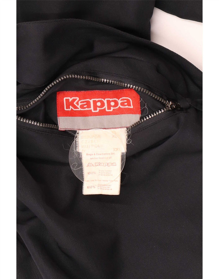 Jachetă reversibilă pentru bărbați Kappa UK 42 XL Poliester negru