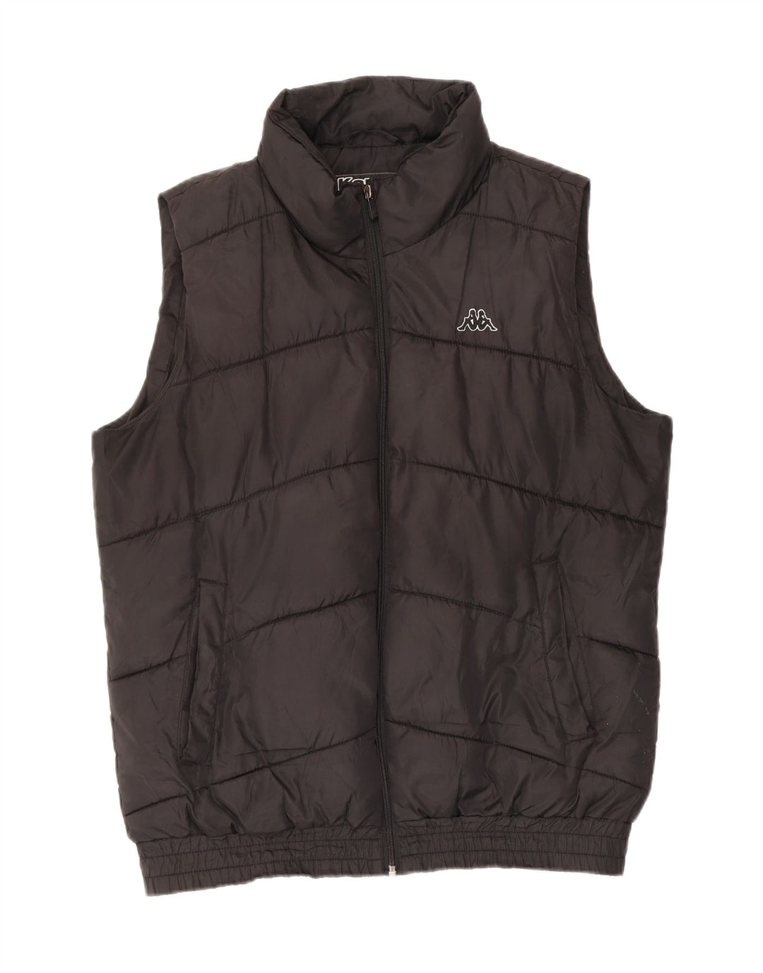 Gilet Kappa pentru femei UK 18 XL, poliester negru