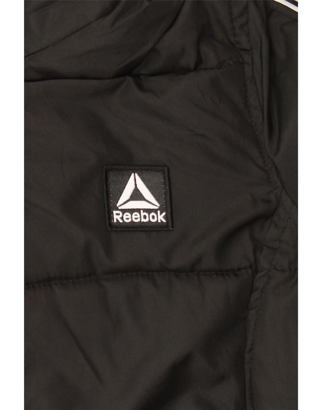 Jachetă căptușită cu glugă Reebok pentru femei UK 10 Small Black