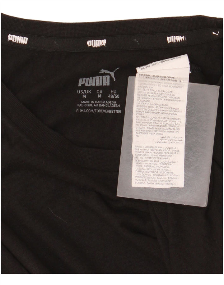 Tricou pentru bărbați Puma Top Medium Black Bumbac