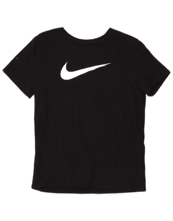 Tricou grafic Nike Dri Fit pentru femei Top UK 10 Small Black