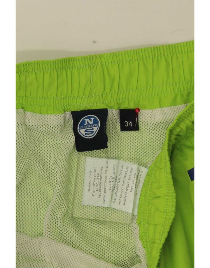 Pantaloni scurți de înot North Sails pentru bărbați, mari, verde, poliester