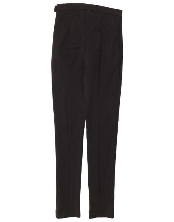 Patrizia Pepe Pantaloni Casual Femei Talie Înaltă IT 38 XS L26 L29 Negru