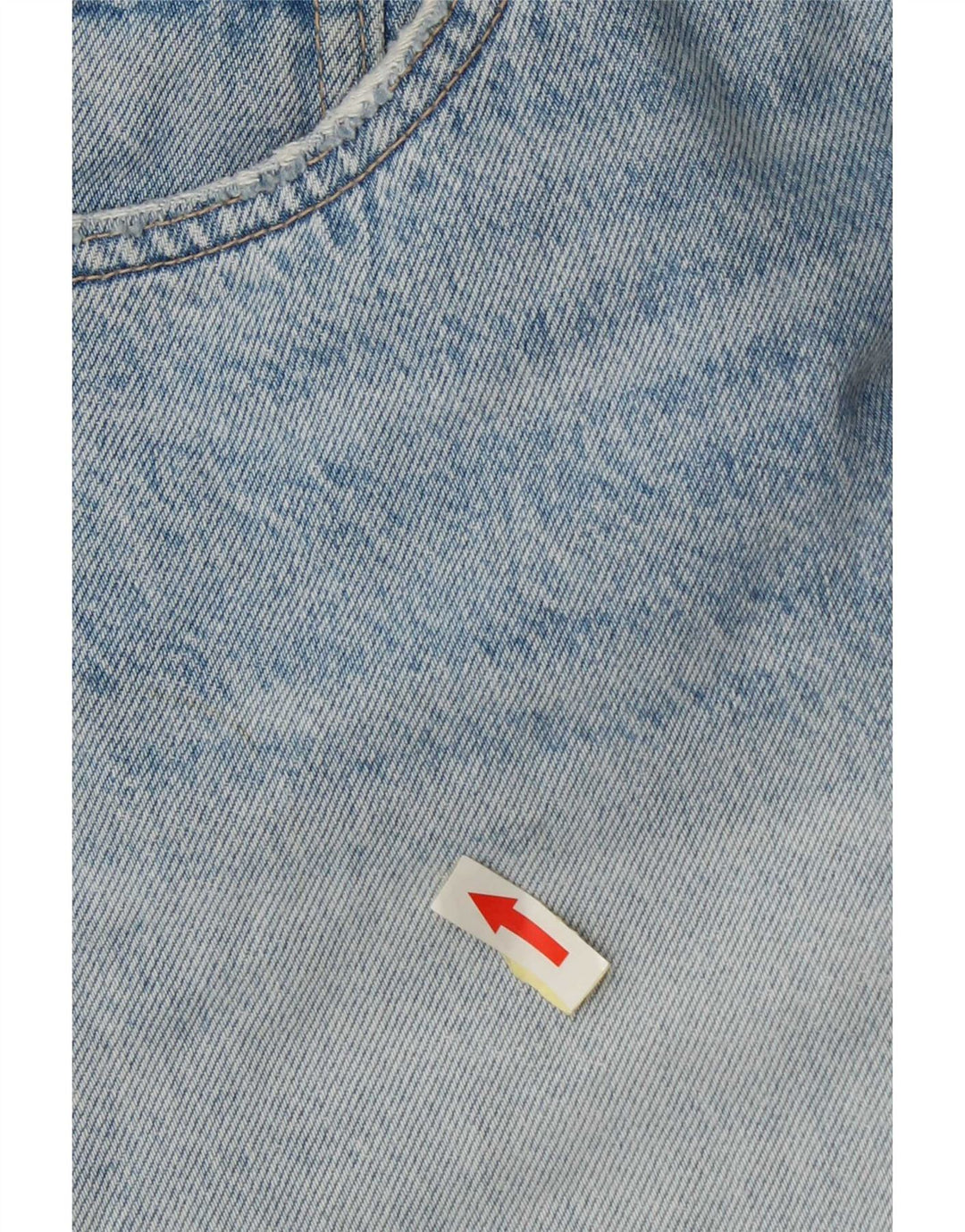 Pantaloni scurți din denim învechit pentru femei Zara EU 44 XL W34 Albastru