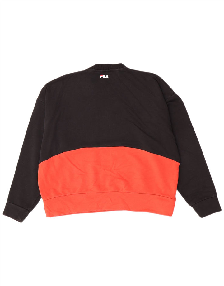 Pulover cu grafic pentru femei Fila UK 16, mare, multicolor