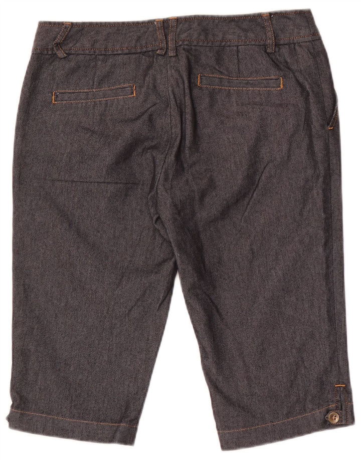 Bermude chino pentru femei Zara EU 40 Medium W30 Bumbac negru