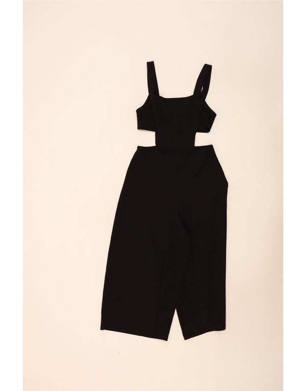 Salopetă fără mâneci pentru femei Zara UK 12 Medium Black